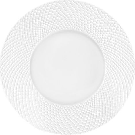 Fade Avena Piatto Piano D 27 Cm Ceramica Bianco (1/3)