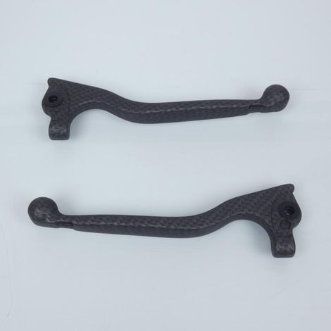 Paire levier de frein carbone Vicma pour scooter Peugeot 50 (1/3)