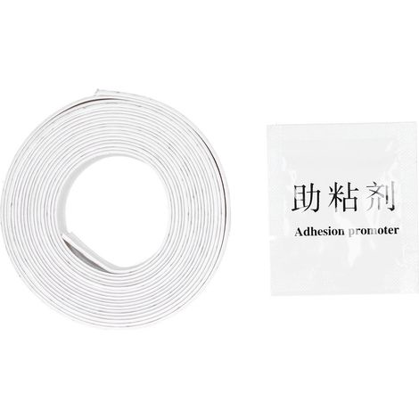 Ruban adhésif acrylique PVC imperméable pour cuisine, salle de bain, toilettes, évier, joint d'étanchéité. (1/5)
