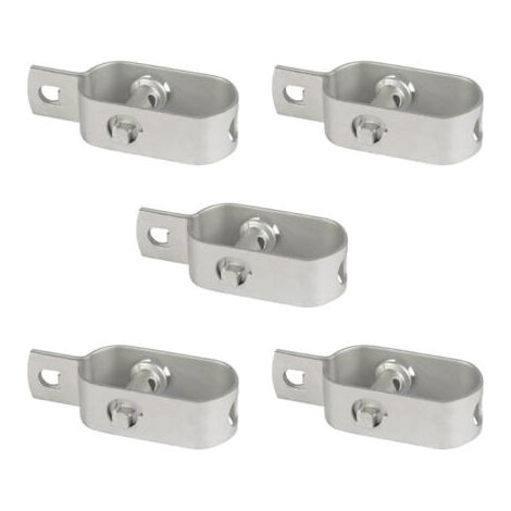 Lot de 5 tendeurs en acier galvanisé N°2 pour fil de grillage ou autre - Linxor (1/5)