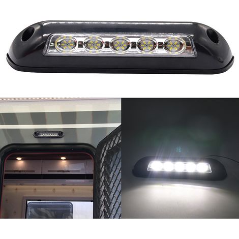 Barre lumineuse LED 12 V étanche pour auvent de camping-car, caravane, fourgon aménagé, fourgon, camping-car (1/5)
