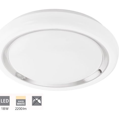 Plafonnier Capasso 34 cm - Blanc (1/5)