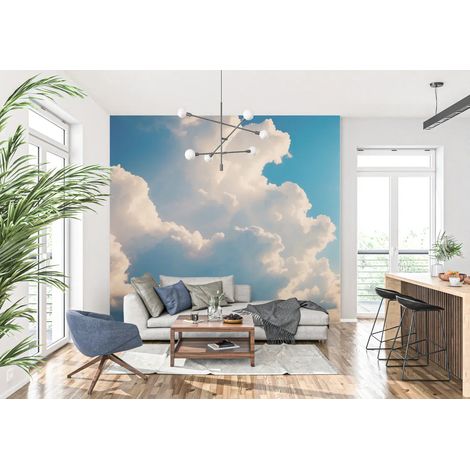 Papier Peint Paysage - Nuages Majestueux - 150 x 250 cm (1/2)