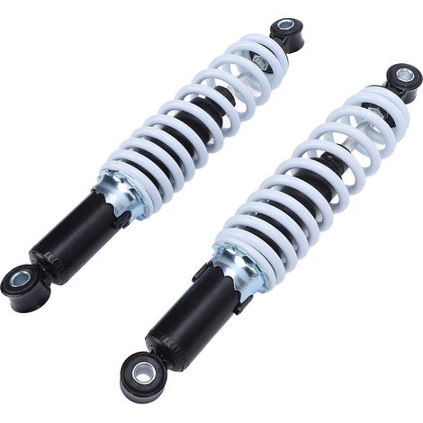 2PCS 300 mm d'amortisseur d'amortisseur d'amortisseur amortisseur réglable pour le chariot de poche de scooter à vélo de mini-scoote.