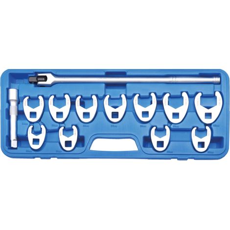 BGS Hahnenfußschlüssel-Satz Antrieb Innenvierkant 12,5 mm (1/2") SW 20 - 32 mm 13tlg. - 1757