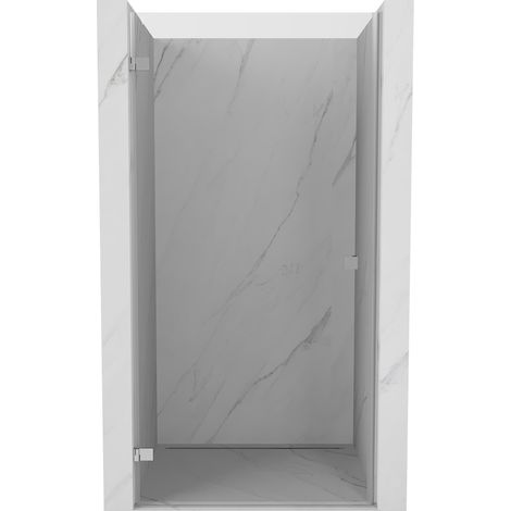 Mexen Lunar-B porte de douche pivotante gauche 65 cm, transparent, chromé - 832-065-000-01-00-L (1/5)