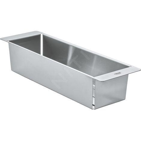 Filtre pour évier de cuisine 40853 490x150x100mm en acier inoxydable
