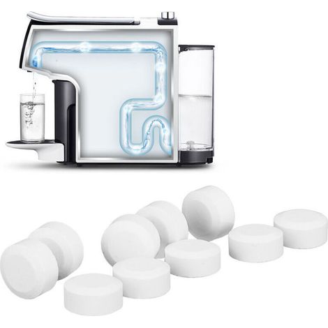 60pcs Tablettes de Nettoyage de Machine à Café Entièrement Automatique Agent Détartrant pour Magasin Bureau Maison (1/5)
