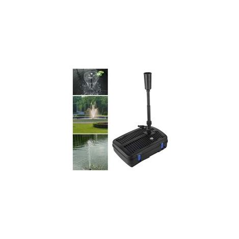 Pompe de Bassin 4 en 1 avec Filtre, Filtre UV 11 W, 2500 l/h, avec câble d'alimentation de 10 m pour Fontaine et Jardin