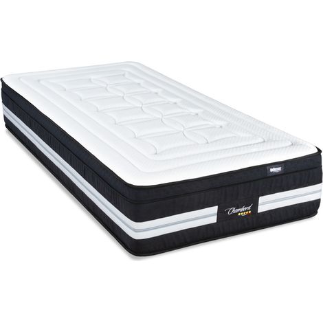 BELLECOUR LITERIE Matelas CHAMBORD 90x200 cm Micro-ressorts (1/5)