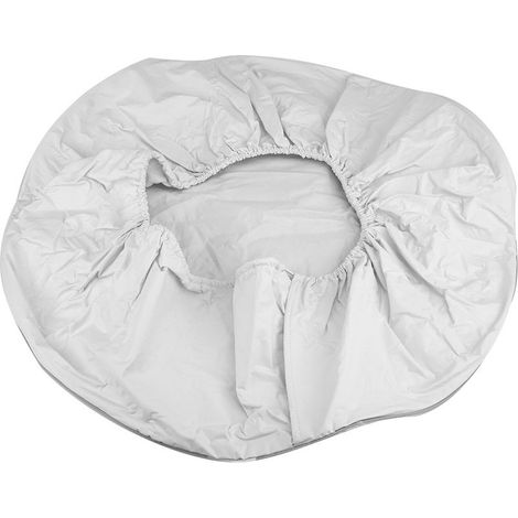 Housse de roue de secours imperméable 28 pouces pour remorque, camping-car, SUV, camion (1/5)