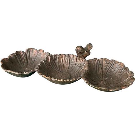 Mangeoire coquilles en fonte 29x17x8cm (1/4)