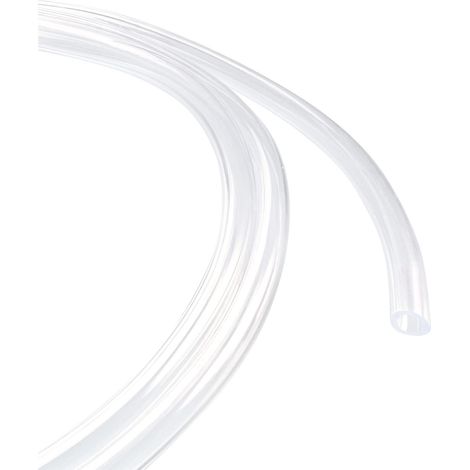 Tuyau flexible en PVC transparent - 4 mm x 6 mm x 4 m - Pour conduite d'eau, huile et air (1/5)