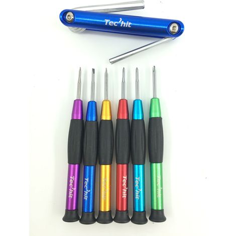 TECH IT 321013 -Set de 6 tournevis + 1 jeu de 7 clés (1/2)