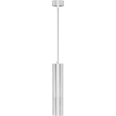 Soporte para foco colgante LED V-TAC GU10, cuerpo de aluminio blanco, diámetro: 60 x 300 mm