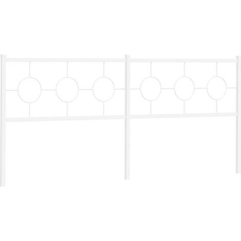 Tête de lit,Panneau décoratif métal blanc 200 cm CFW5838363 (1/4)