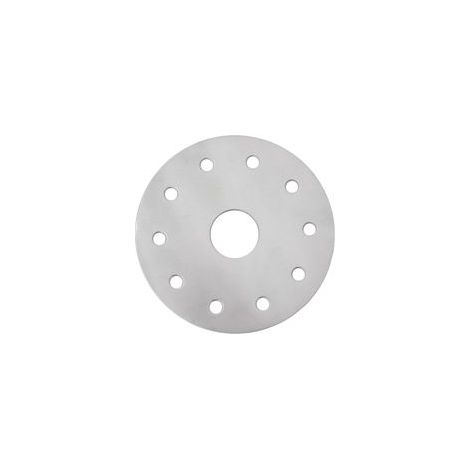 (12.3CM)Plaque de diffuseur, diffuseur chaleur gaz plaque conductrice de chaleur, disque convertisseur de table cuisson à induction en acier inoxydabl (1/4)