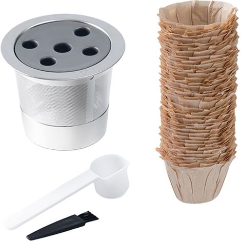 Pratiche capsule di caffè con filtro lavabile - Set da 4