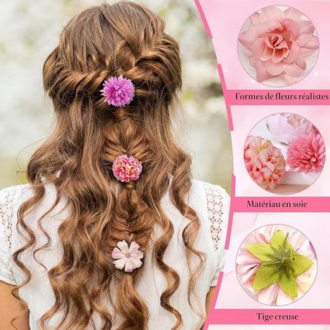 Fleurs Artificielles Deco Rose Fausse Fleur (1/3)