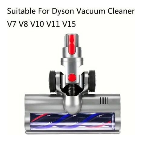 1 pièce, compatible avec les aspirateurs Dyson modèles V7, V8, V10, V11 et V15, brosses électriques pour sols, poils, brosses de nettoyage pour carrelage et moquette, accessoires pour aspirateur (1/5)