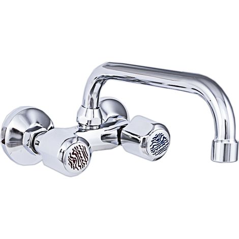 Grifo bimando de cocina