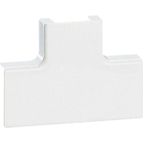DÉRIVATION EN T À PLAT POUR MOULURE DLPLUS 40X20 - BLANC - LEG030208 (1/4)