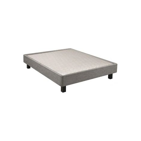 Sommier tapissier Epeda UNIVERS ARGENT 90x200 à ressorts gris argent 22 cm