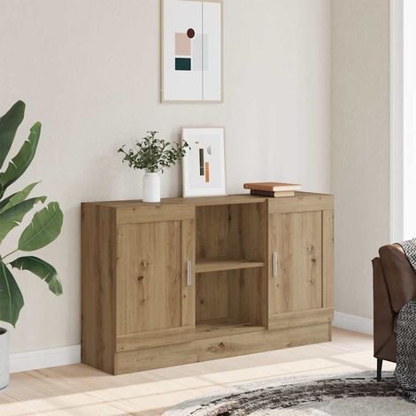 vidaXL Credenza Rovere Artigianale 120x30,5x70 cm in Truciolato