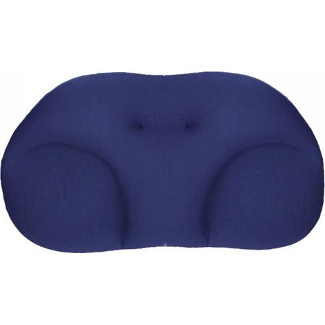 Oreiller Ergonomique - Mousse à Mémoire de Forme - Pour Dormeurs Latéraux Dos et Ventre - Caniveau Central - 60 x 40 cm - 1 Pièce (1/5)