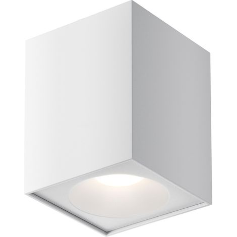 Maytoni Zoom plafonnier blanc aluminium GU10 IP65 9 cm (1/3)