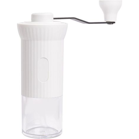 Macinacaffè portatili resistenti, funzionamento manuale, - Bianco