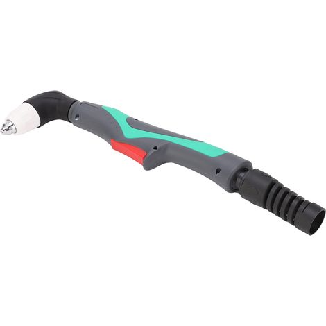Tête de torche P80 verte, poignée courbée métal, accessoire chalumeau coupeur pour poste à souder électrique (1/5)