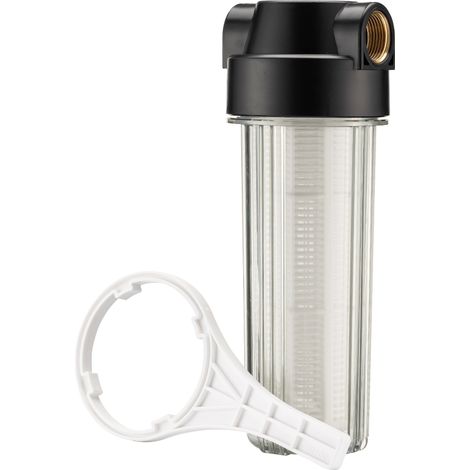 Naturewater 10" Vorfilter mit Netzfilterkartusche 80 µ Netzfilter 254 mm (10 Zoll) Wasserfilter Kartusche (1/5)