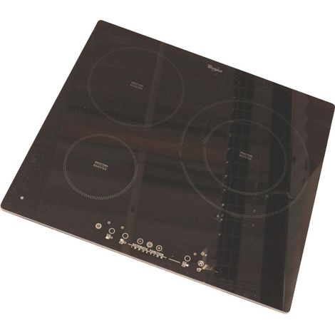 Whirlpool – Dessus verre vitro pour plaque de cuisson – Protection en verre trempé – Compatible avec modèles ACM787/NE, ACM831/NE, ACM801/NE, ACM881/NE