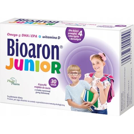 Nahrungsergänzungsmittel Phytopharm Bioaron Junior Kapseln 30 Stück Multifrucht
