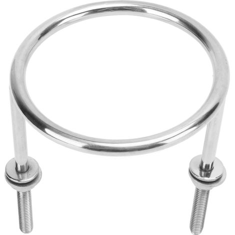 Anello portabicchieri in acciaio inox 316 per barche, portabevande lucido anti-ribaltamento per camper e yacht. (1/4)