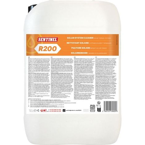 Nettoyant solaire prêt à l&8217emploi R200 - Bidon de 10L