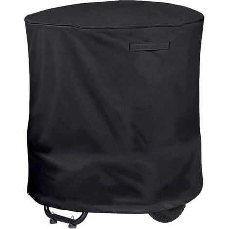 Housse imperméable pour broyeur de bois lourd, housse imperméable pour broyeur de bois lourd (noir，85x85x110cm) (1/5)