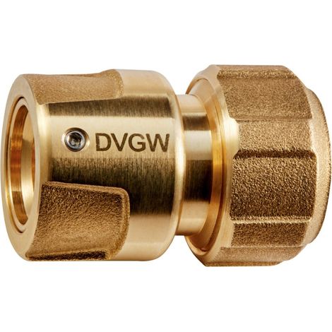 GEKA® plus Trinkwasser Schlauchstück mit Wasserstopp 1/2 Zoll - 13 mm DVGW VP550 (1/5)