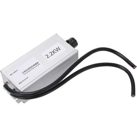 Régulateur de vitesse triphasé haute puissance pour moteur à courant alternatif, destiné à un répartiteur de climatisation (2,2 kW, 380 V). (1/4)