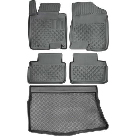 Juego de alfombrillas para Kia Ceed II Hatchback (2012-2017) - Alfombrilla para coche + alfombrilla para maletero (1/5)