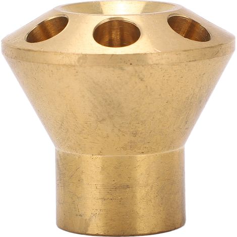 Kältemittelverteiler aus Messing, 12,8 mm Einlass, 6,5 mm Auslass, 7 Bohrungen für Maschinenausrüstung (1/5)