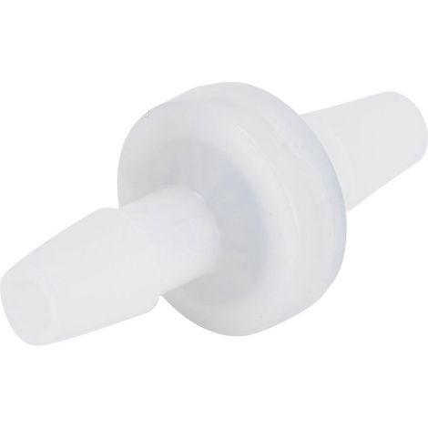 Clapet anti-retour unidirectionnel en PVDF, robuste, résistant à l'usure, durable, non toxique (1/4 po) (1/5)