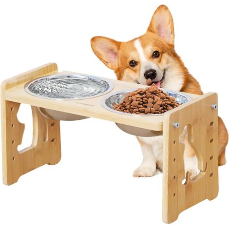 Support pour Gamelle De Chien Support pour Écuelles (1/5)