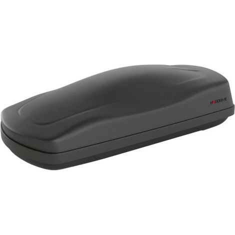 box tetto per auto nordrive 400 litri in abs nero goffrato - n60040 (1/4)