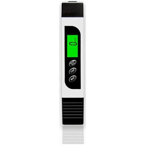 Compteur numérique de qualité de l'eau TDS, précis et fiable, TDS de qualité de l'eau, EC du sol et thermomètre trois en un, test de qualité de l'eau idéal PPM mètre (1/5)
