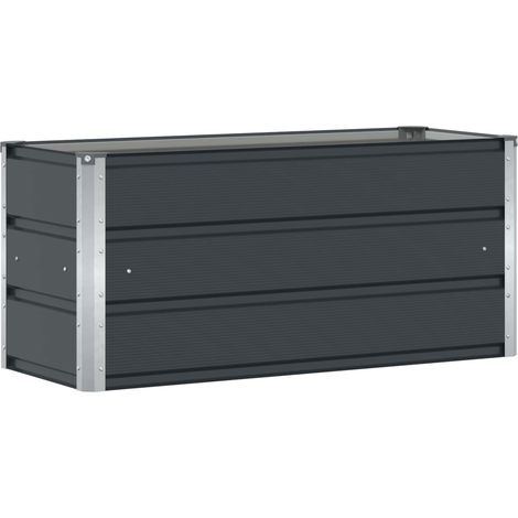 Maison Exclusive - Fioriera Antracite 100 x 40 x 45 cm Acciaio