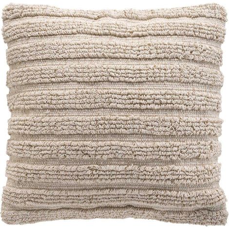 HOUSSE DE COUSSIN KIYO 40x40 CM - COTON & POLYESTER AVEC FILS MÉTALLISÉS (1/3)