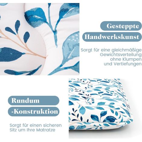 Matelas de sol enroulable avec housse lavable, matelas de sommeil portable et pliable avec double sac de transport - vert (1/5)