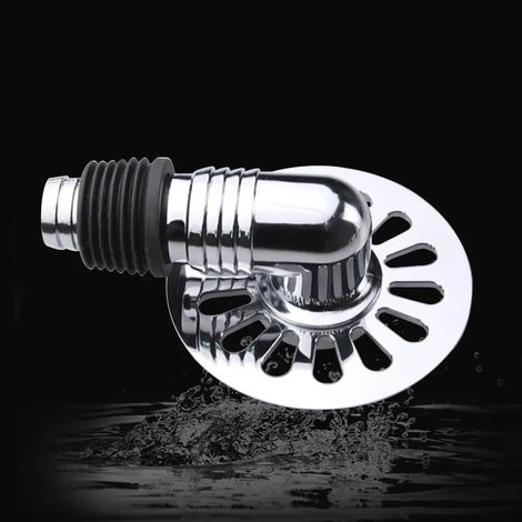 (10cm)Washing Machine Floor Drain Joint Double Purpose Pipe Connector Dishwasher Universal Hose Adapter Disposer Trap Tool (1/4)